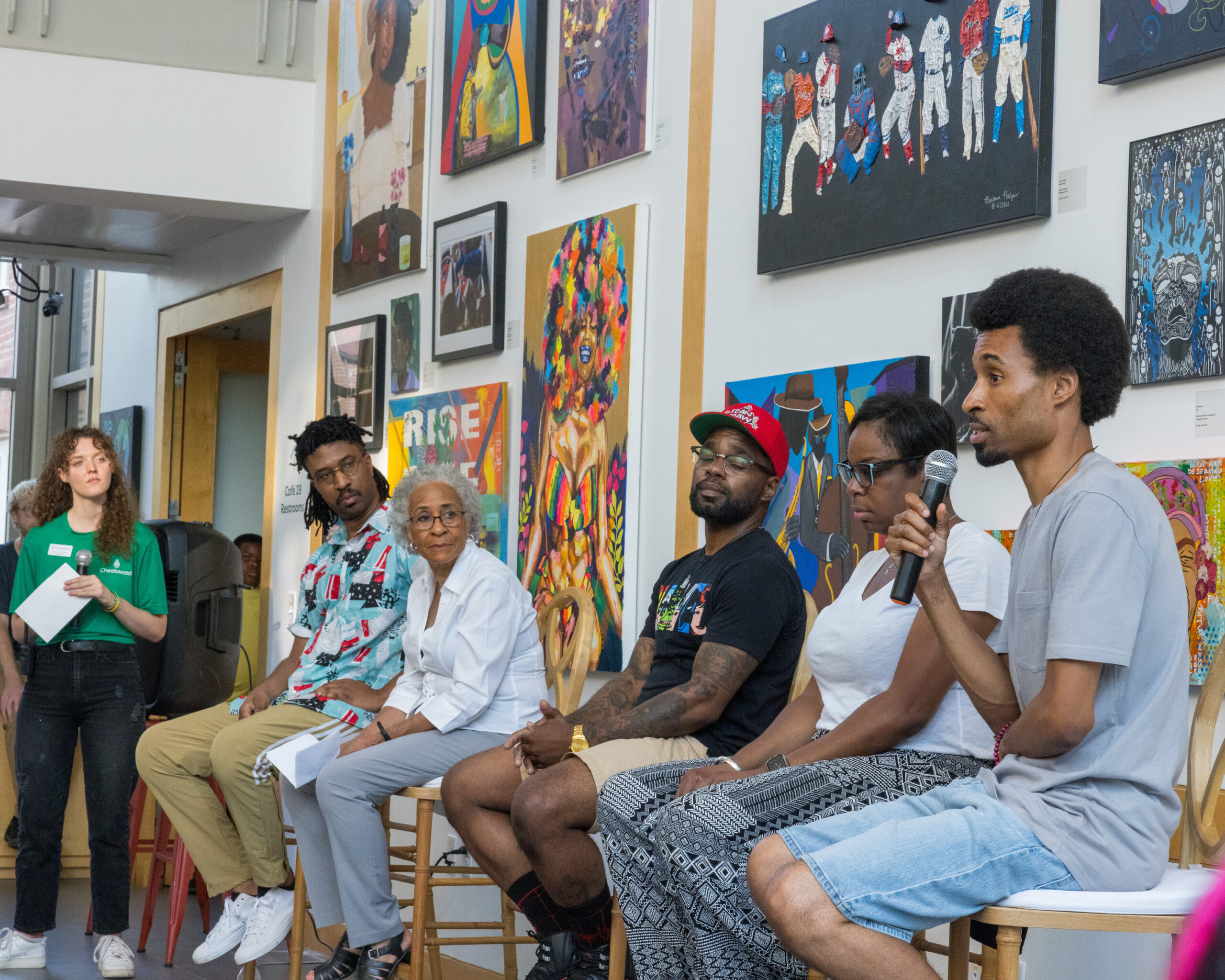 Black Arts Bash Artists Panel