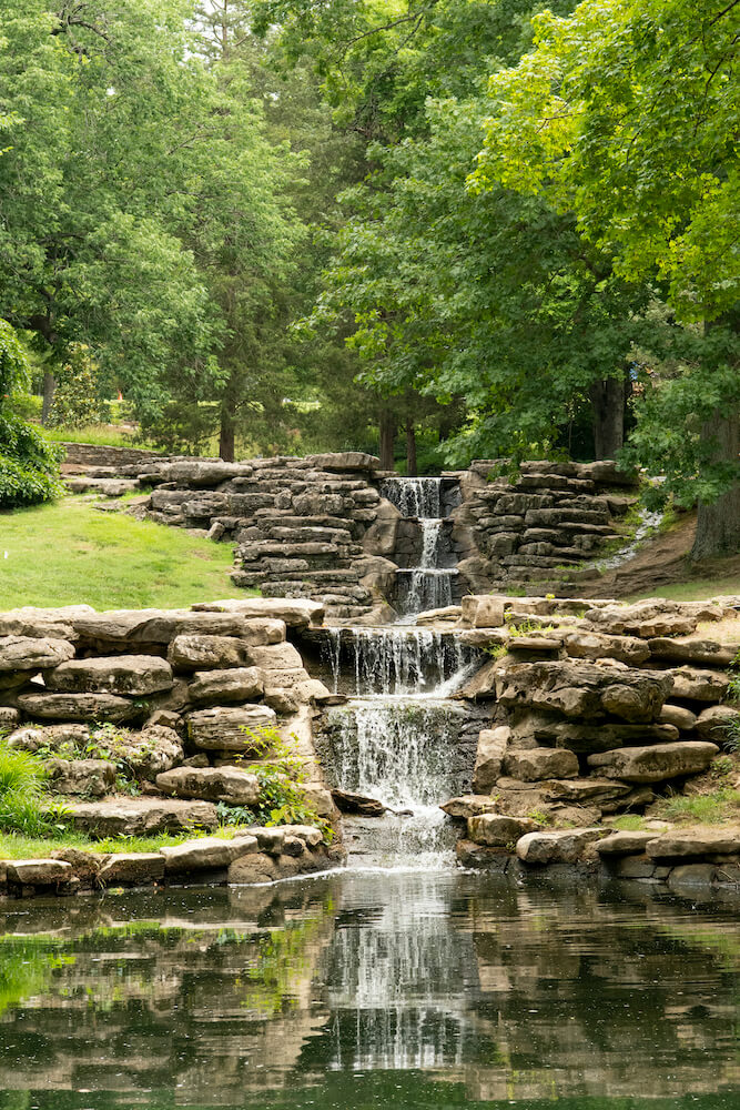 Robinson Family Water Garden 2019 June Cheekwood Summer