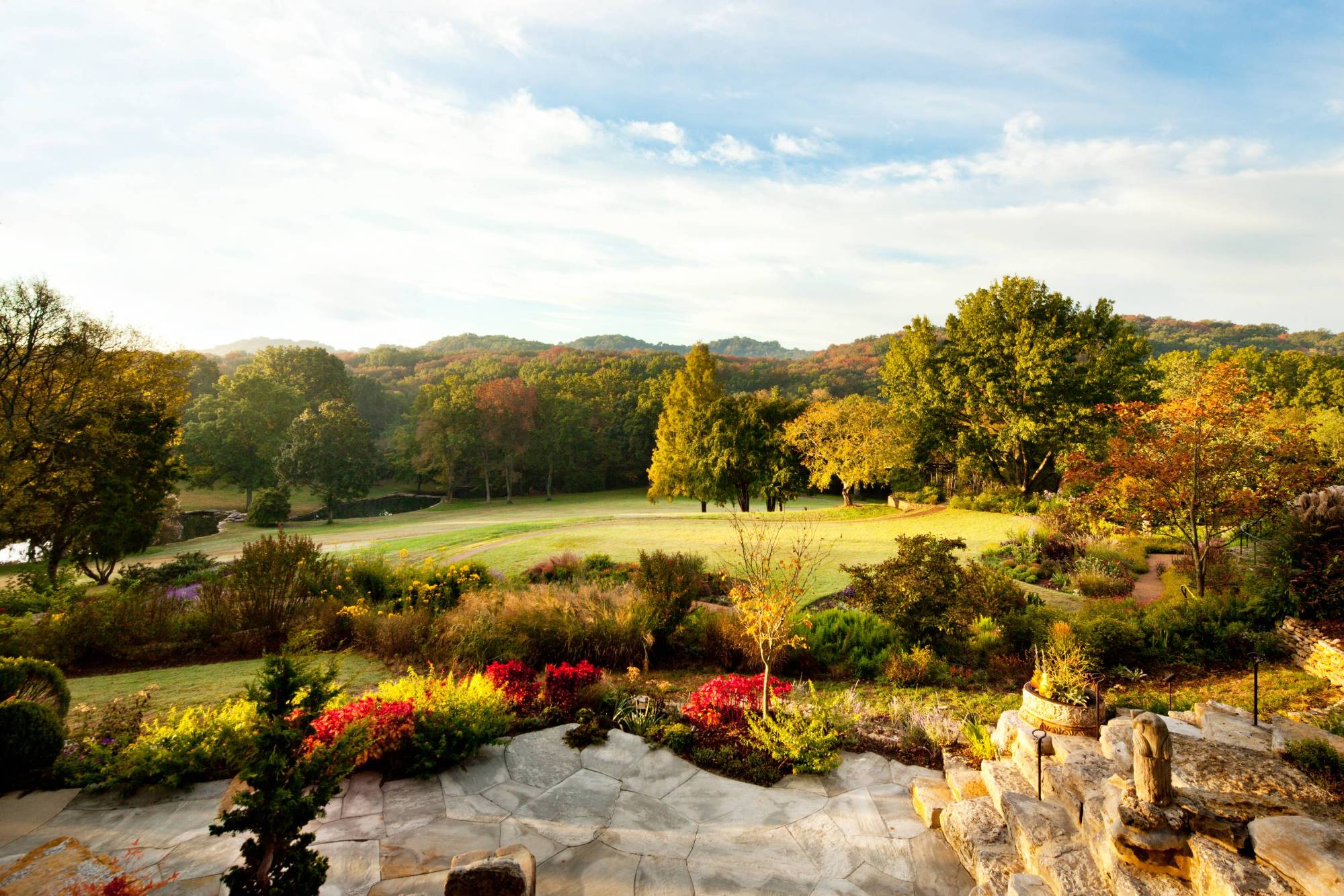 Wills Perennial Garden fall